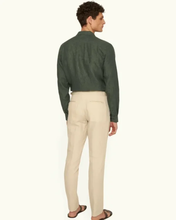 Orlebar Brown Trousers | Griffon Linen