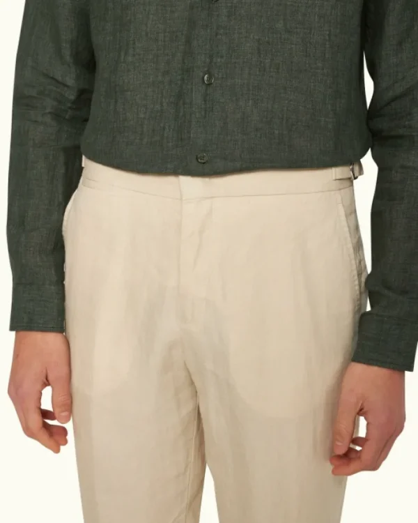 Orlebar Brown Trousers | Griffon Linen