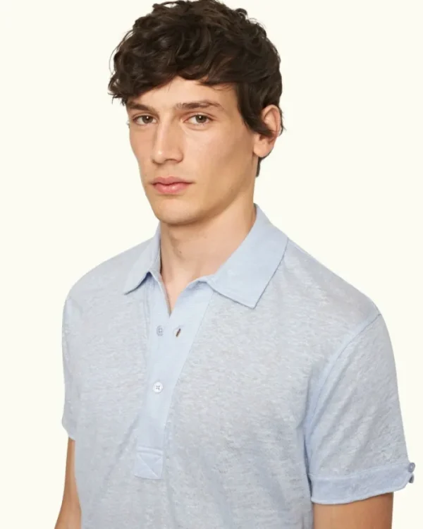 Orlebar Brown Polo Shirts | Sebastian Linen